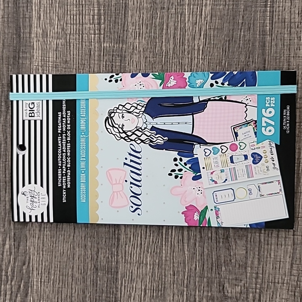 NEW Happy Planner Socialite Sticker Book